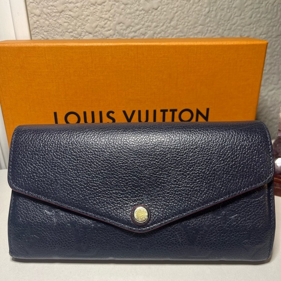 Louis Vuitton Handbags - Empreinte wallet in dark Blue